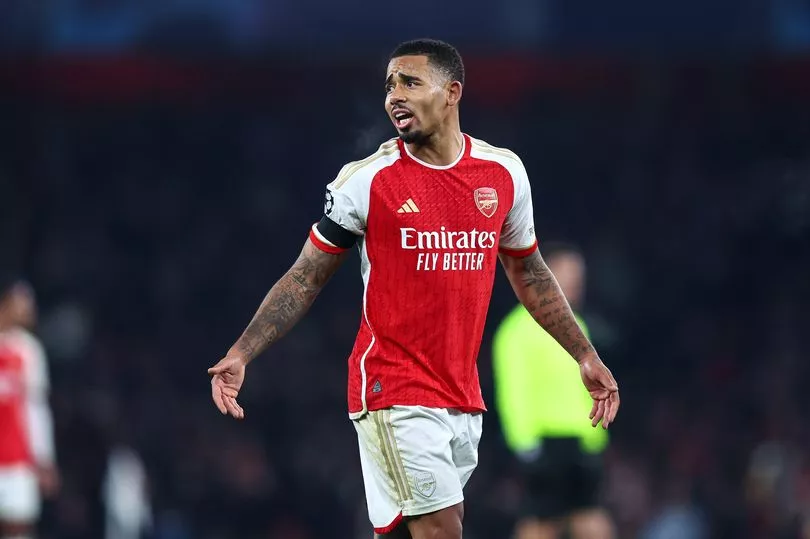 The most recent rumors and news about transfers involving Arsenal, including information about Gabriel Jesus, Douglas Luiz, and Man City's FFP trial