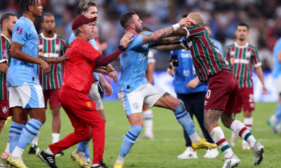 After Kyle Walker involved in heated scuffle with Felipe Melo following Club World Cup win