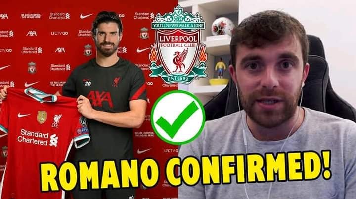 Fabrizio Romano confirmed Mohamed Salah replacement arrived Anfield today €210m rated Done Deal , contract accepted